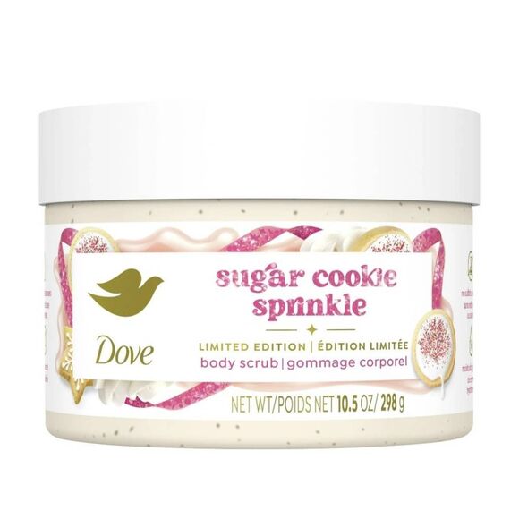 Dove Sugar Cookie Sprinkles Body Wash & Scrub Limited Edition Holiday Treats Set - Picture 6 of 7